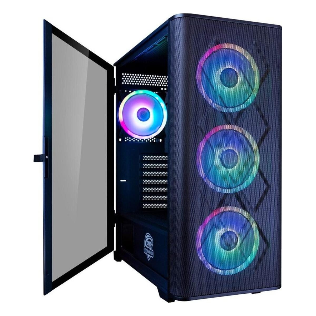 ONE GAMING Gaming PC IR035 Gaming-PC (Intel Core i5 12400F, Radeon RX 7600, 16 GB RAM, 512 GB SSD, Luftkühlung)