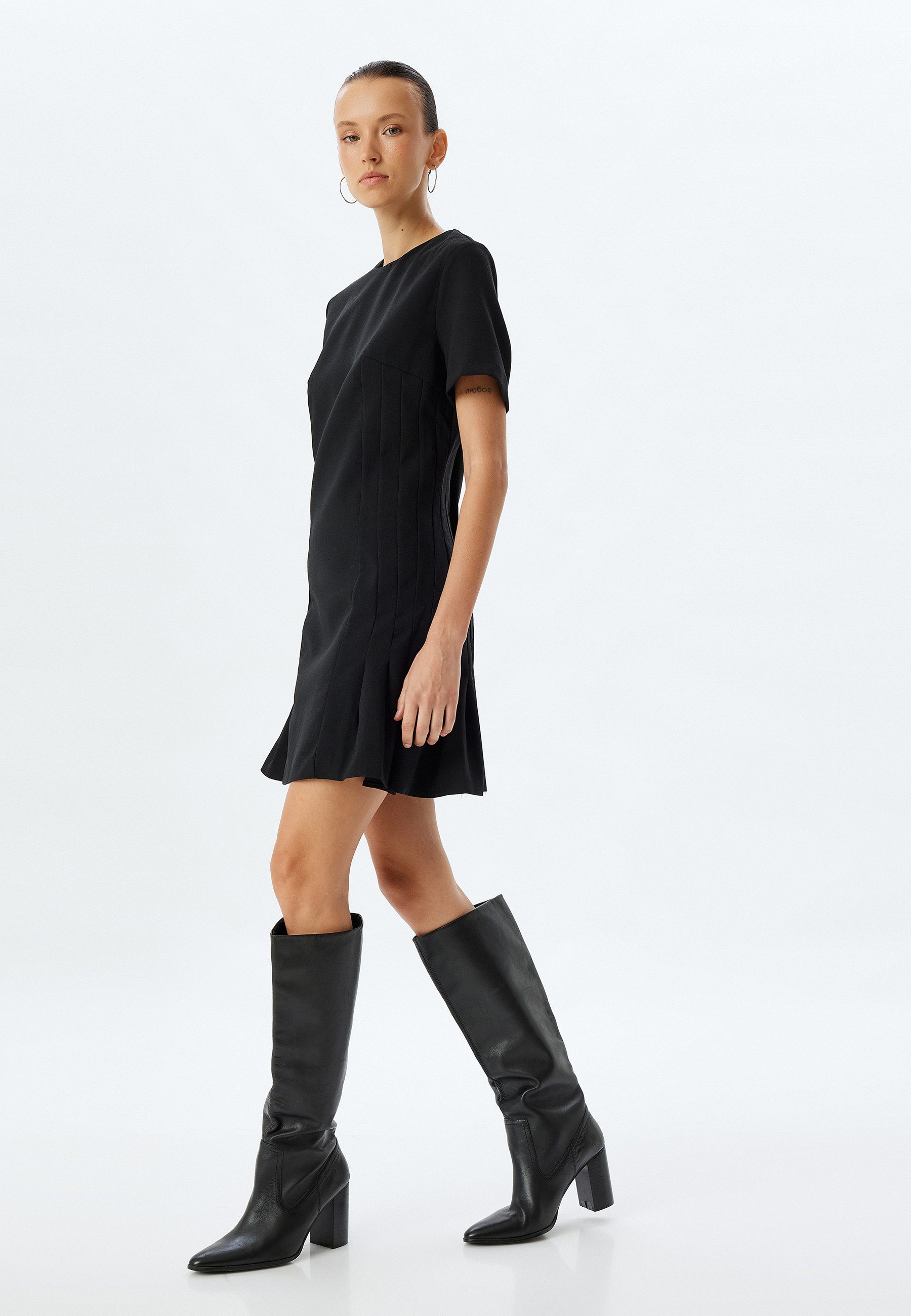 Koton A-Linien-Kleid Länge Unter Dem Knie günstig online kaufen