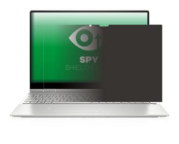 upscreen Blickschutzfolie für HP Envy x360 2-in-1 15-ey, Displayschutzfolie, Blaulichtfilter Privacy Folie Schutzfolie Sichtschutz klar Anti-Spy