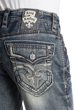 Rock Revival Straight-Jeans