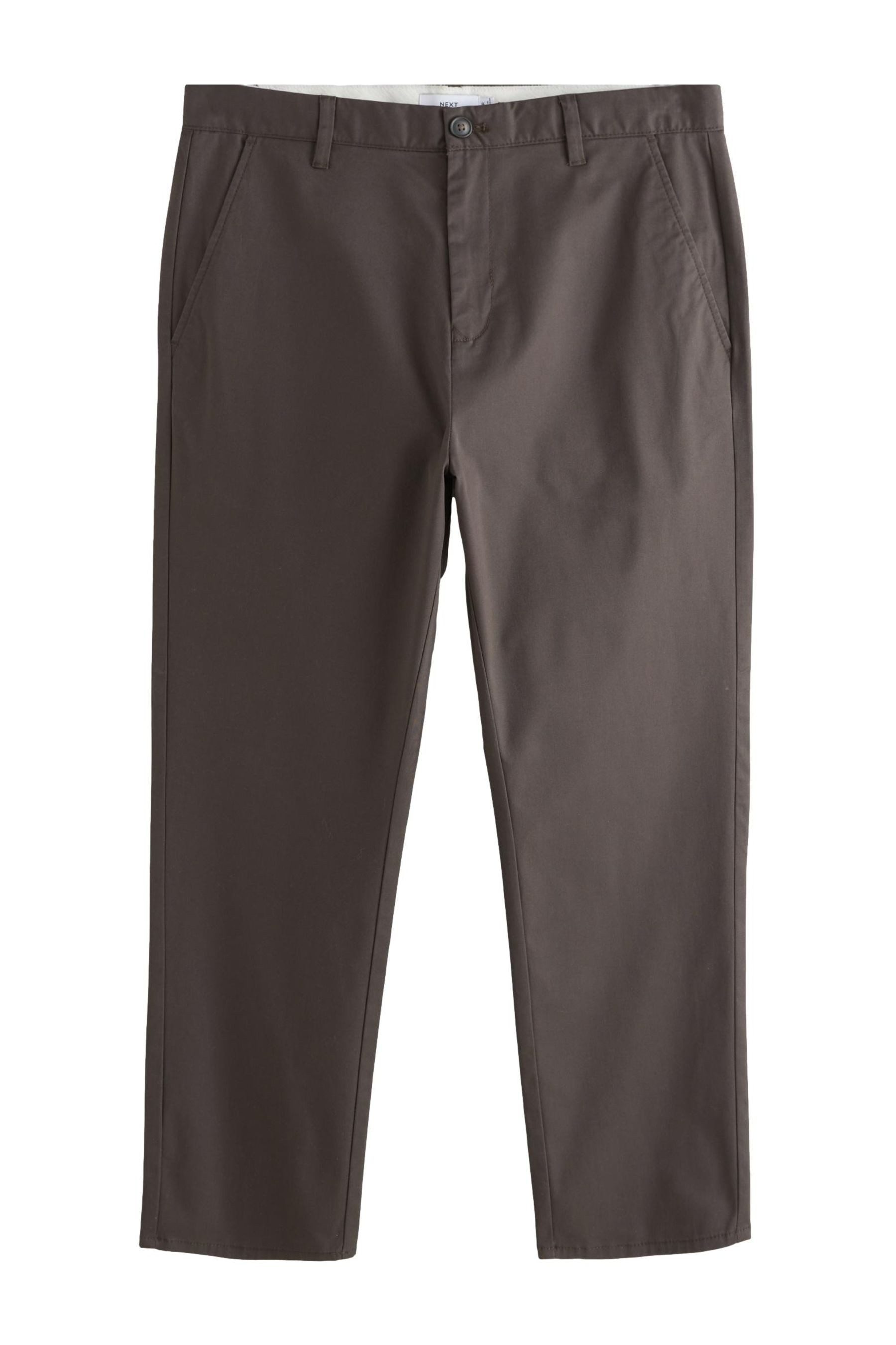 Stretch-Hose Straight Fit Chinohose mit Stretch und Baumwolle