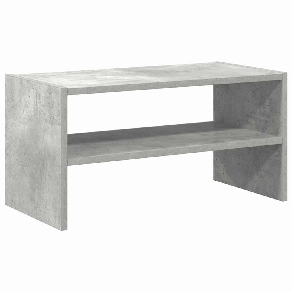 vidaXL Schuhregal Schuhregal Stapelbar Betongrau 60x30x30,5 günstig online kaufen