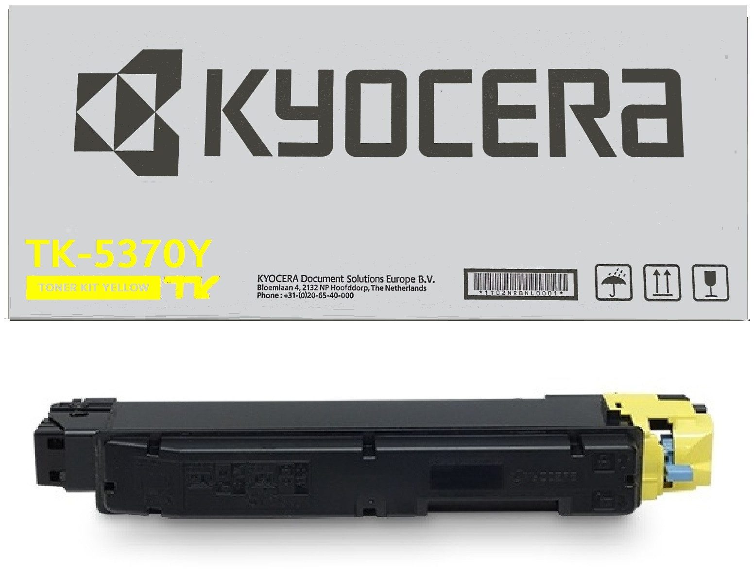 Kyocera Tonerkartusche TK-5370 Y / 1T02YJANL0, (1-St), Toner gelb gelb 5000 Seiten