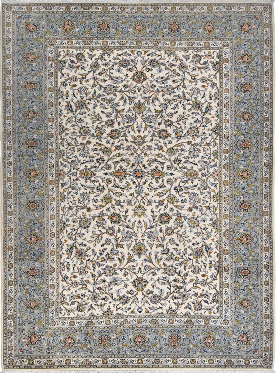 Orientteppich Keshan 247x333 Handgeknüpfter Orientteppich / Perserteppich, Nain Trading, rechteckig, Höhe: 12 mm
