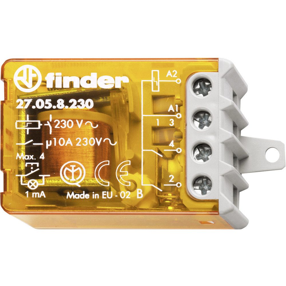 finder Stromstoßschalter Stromstoß-Schalter Unterputz Finder 27.05.8.230.0000 2 Schließer 230 V, (27.05.8.230.0000)