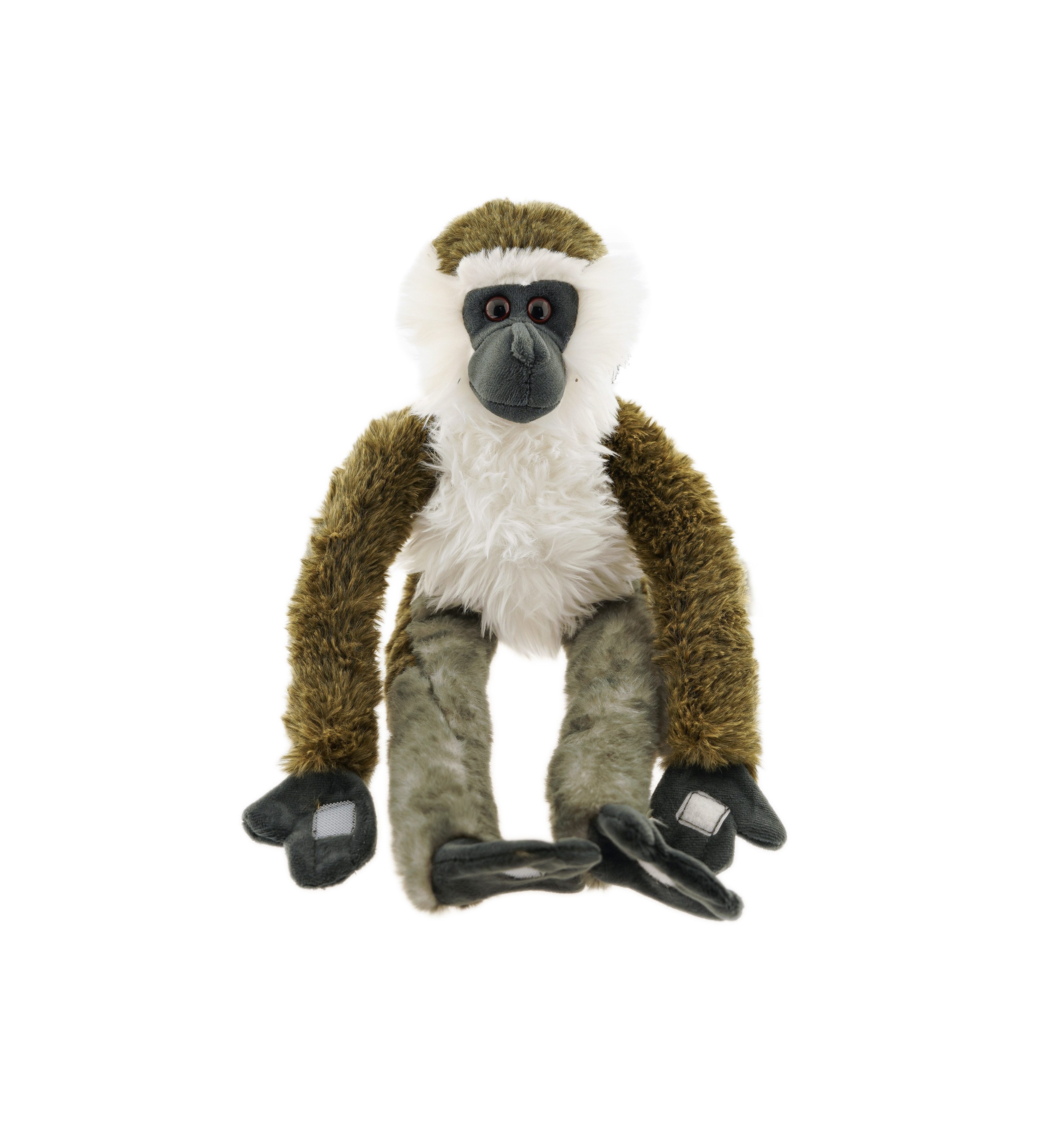 Kuscheltier Affe 45 cm mit Klett-Händen & -Füßen zum Festhalten Tonka