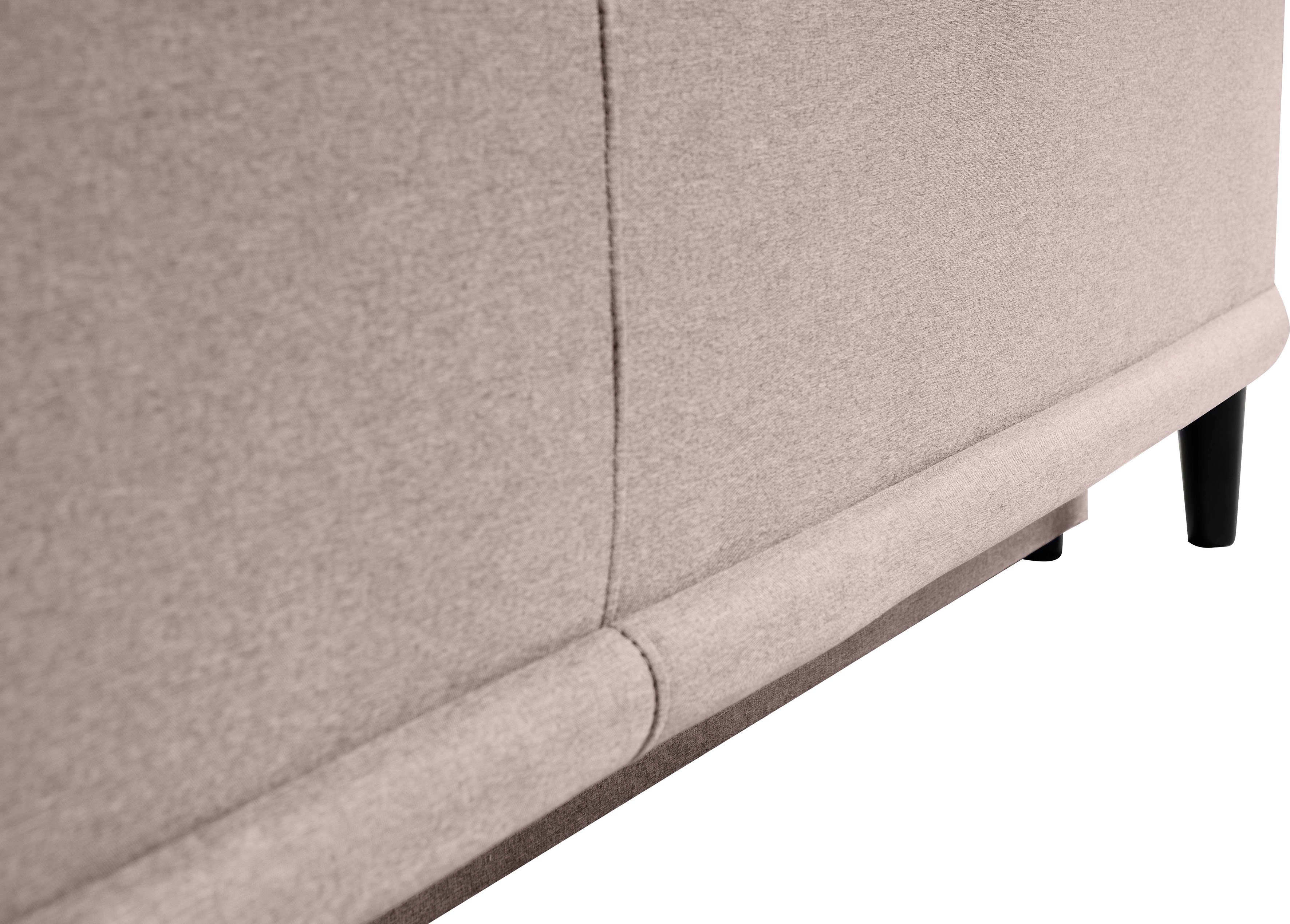 beige | mit Federkern beige WERK2 & und | Schlafsofa Schlafcouch Sofa Street, Bettkasten 2-Sitzer beige