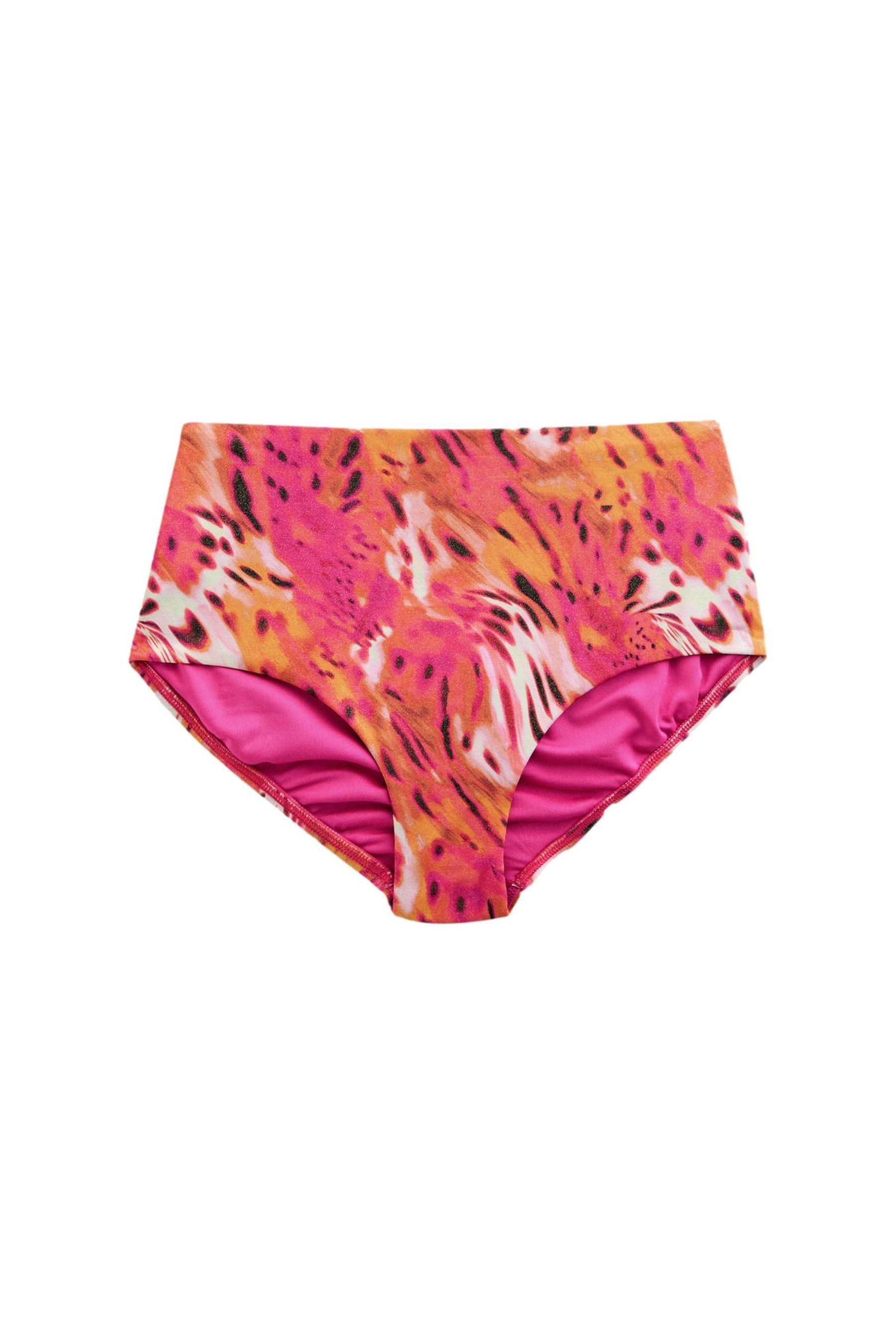 Next Bikini-Hose Hochbund-Bikinihose mit Print (1-St) günstig online kaufen