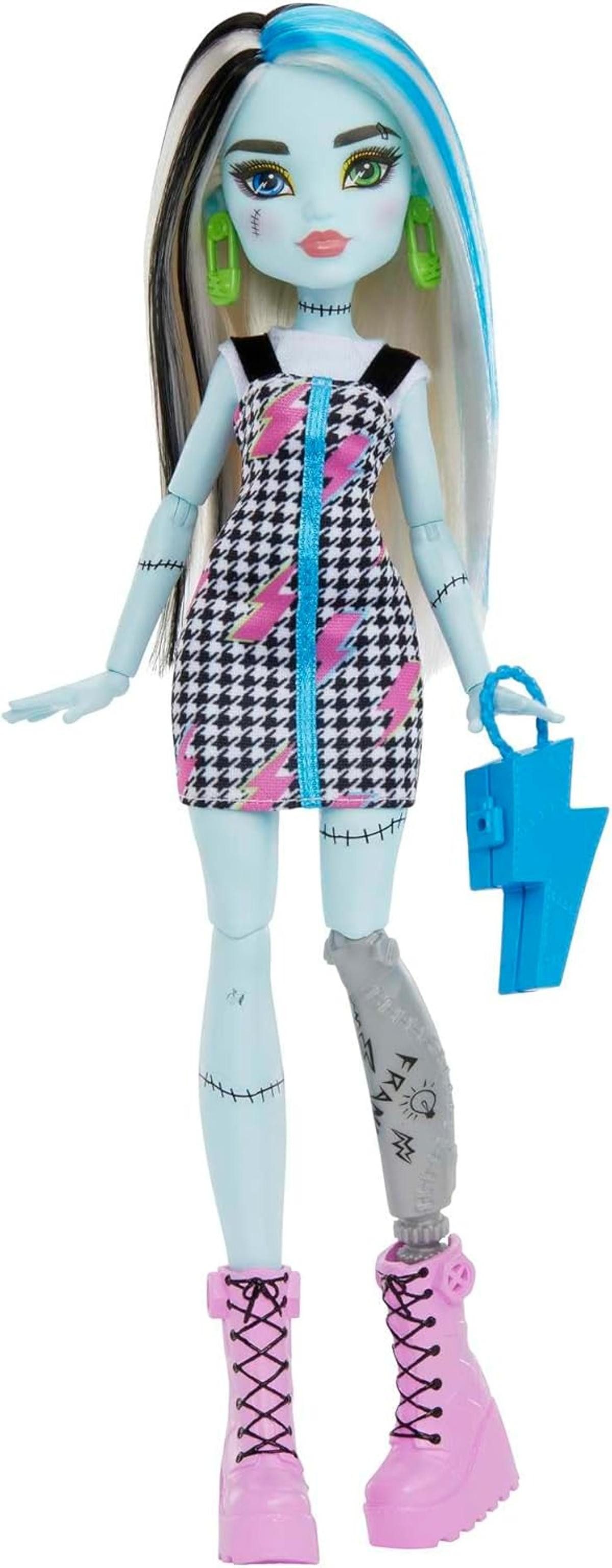 Monster High Biegepuppe Monster High Frankie-Puppe flexible Gelenke Puppe a günstig online kaufen