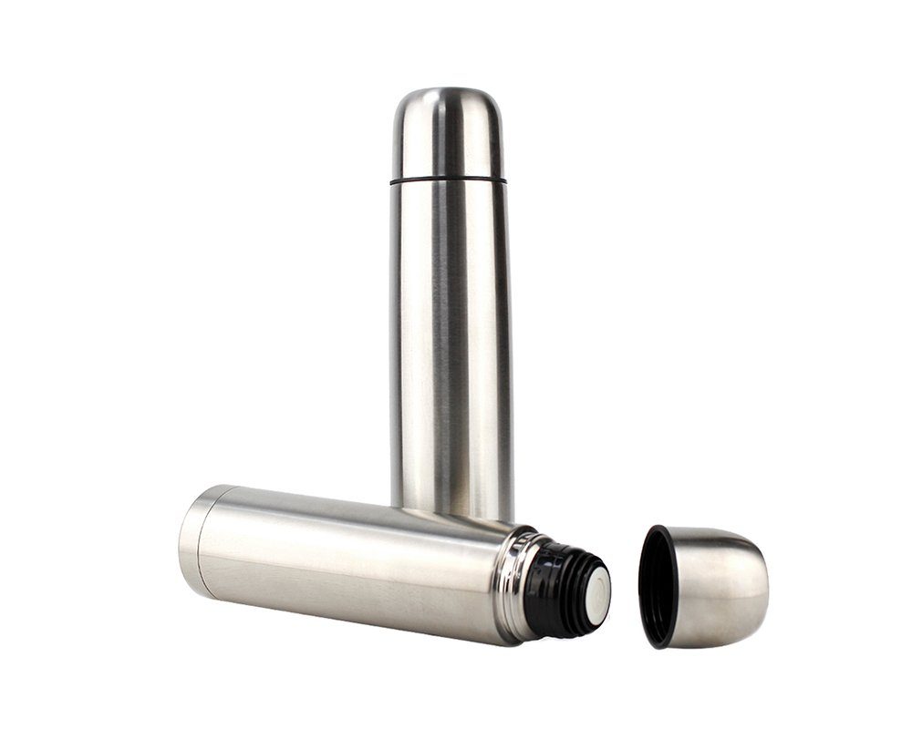 Thermoflasche Thermoskanne Edelstahl Doppelwandig Getränkespender Isolierkanne