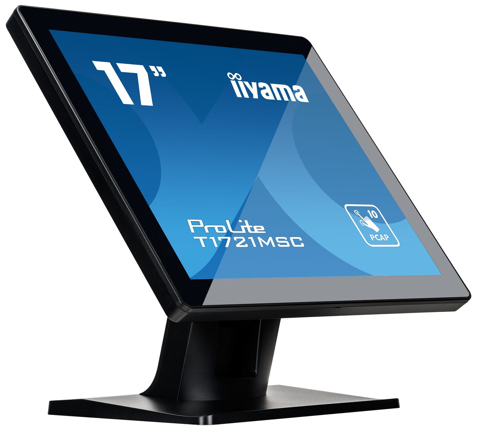 Iiyama TFT T1721MSC 43cm TN PCAP 17/1280x1024/VGA/HDMI/TOUCH/schwarz TFT-Monitor (1280 x 1024 px, SXGA, 5 ms Reaktionszeit, TN, Touchscreen, Lautsprecher, HDCP)