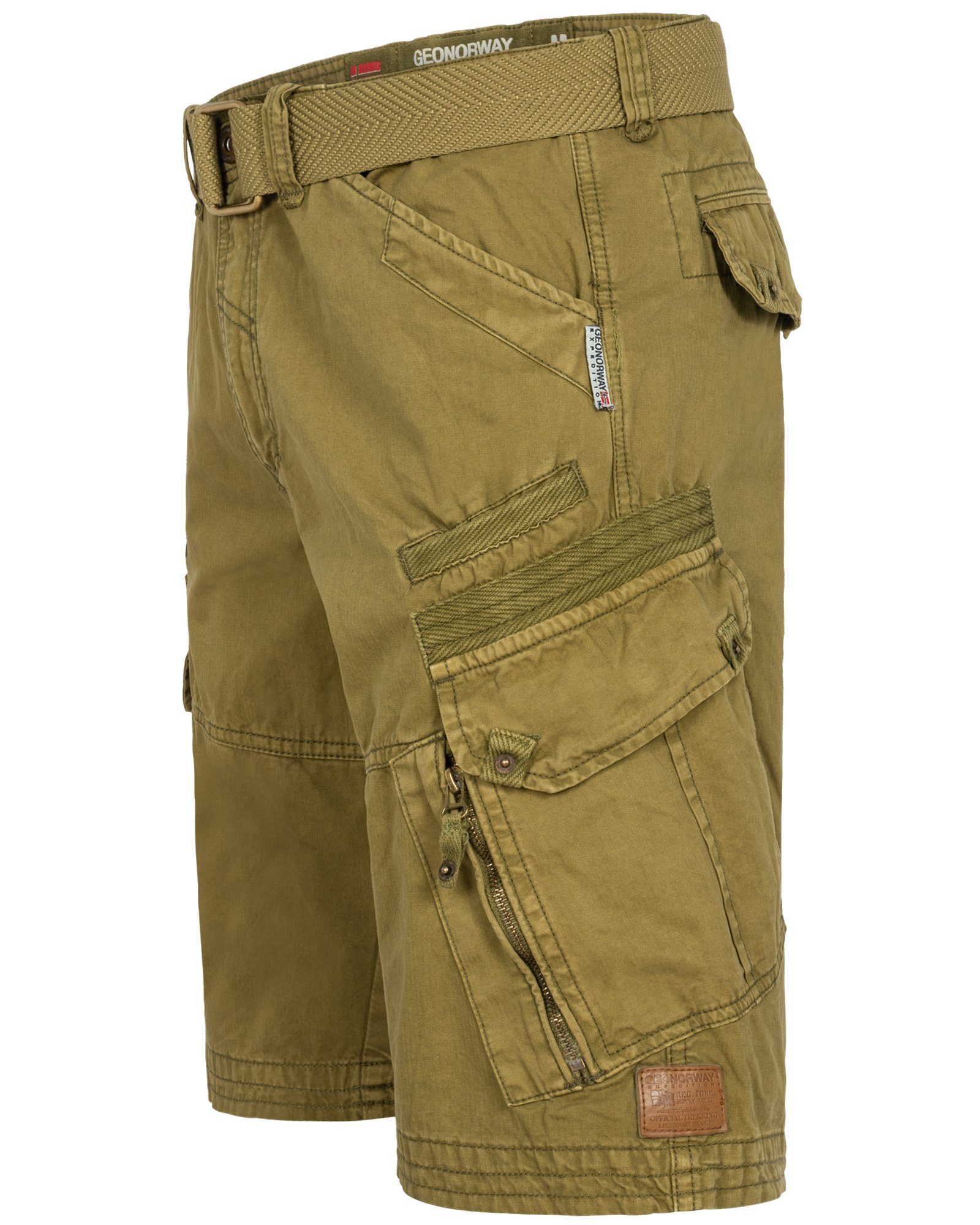 Geographical Norway Shorts Cargo Shorts kurze Hose knielang Short Bermuda S günstig online kaufen