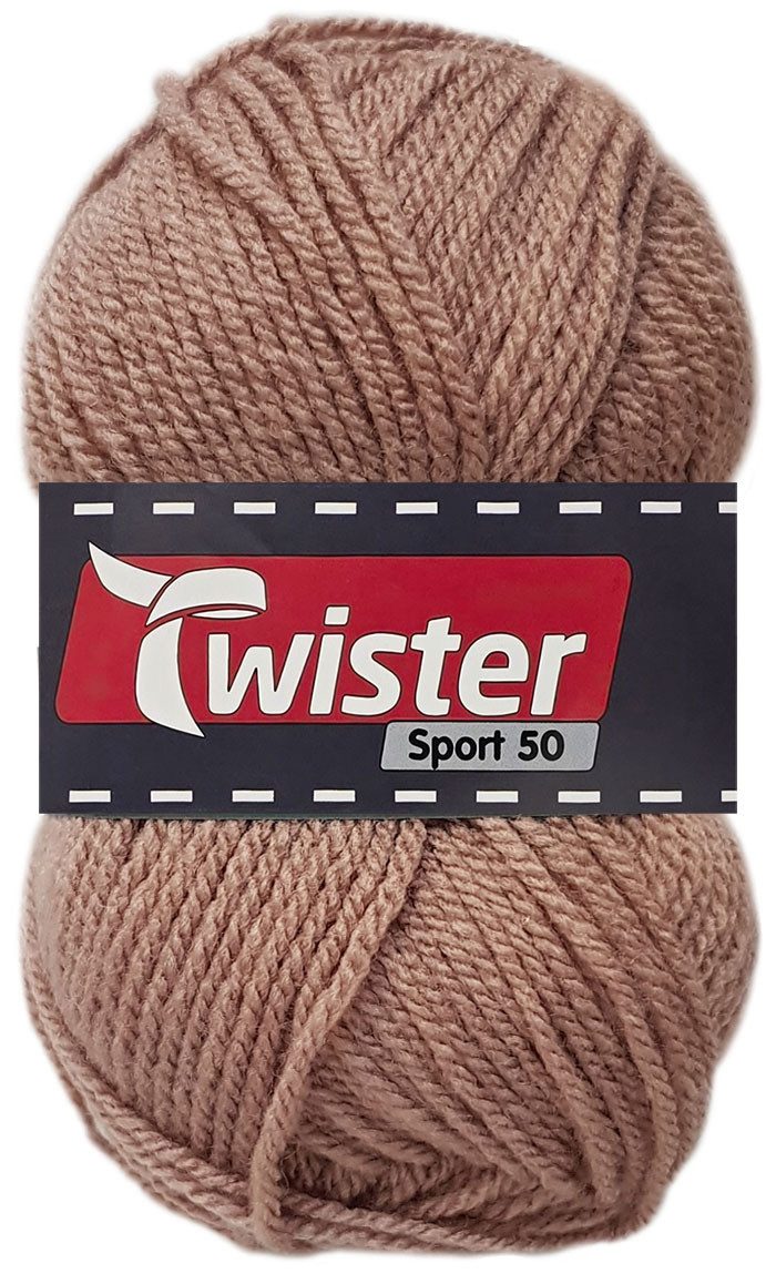 Kurtenbach 50 Gramm Twister Sport 50 aus 100 % Polyacryl Farbauswahl Bastelgarn