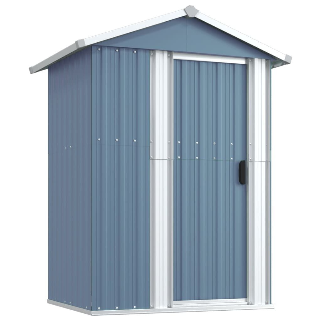 vidaXL Gerätehaus, Geräteschuppen Grau 126x97,5x177 cm günstig online kaufen