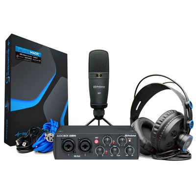Presonus Audiobox 96 Studio Recording Set Digitales Aufnahmegerät
