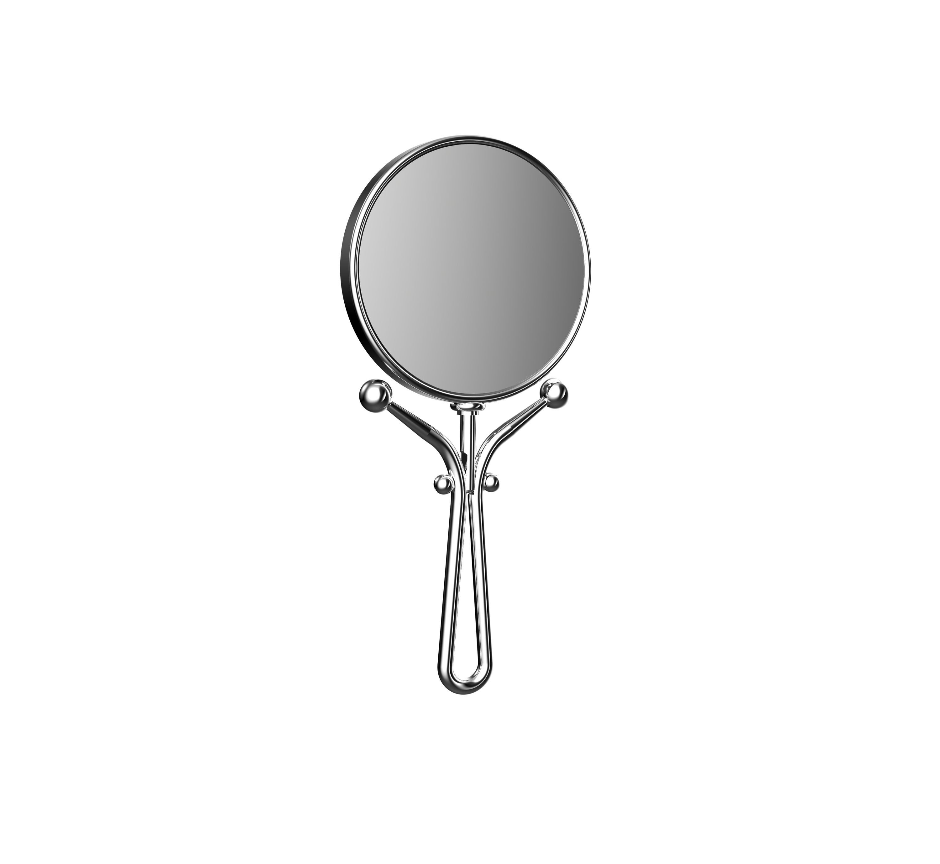 Calmwaters Kosmetikspiegel Handspiegel, Chrom, 5/1-fach Vergrößerung, günstig online kaufen