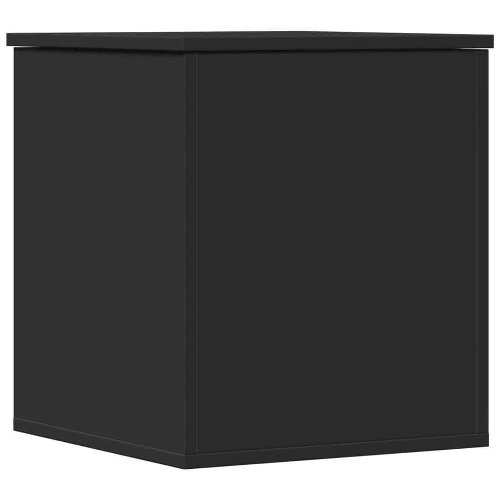 vidaXL Aufbewahrungsbox Truhe Schwarz 40x42x46 cm günstig online kaufen