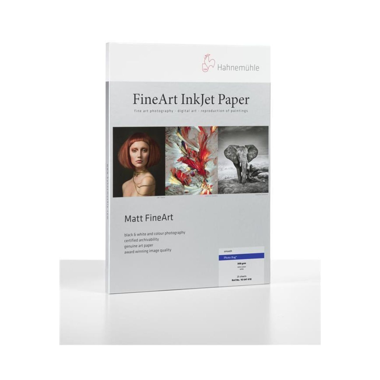 25 A3 Fotopapier DIN - FineArt Hahnemühle Photo Inkjet-Papier Rag® Blatt g/m² - 308 -