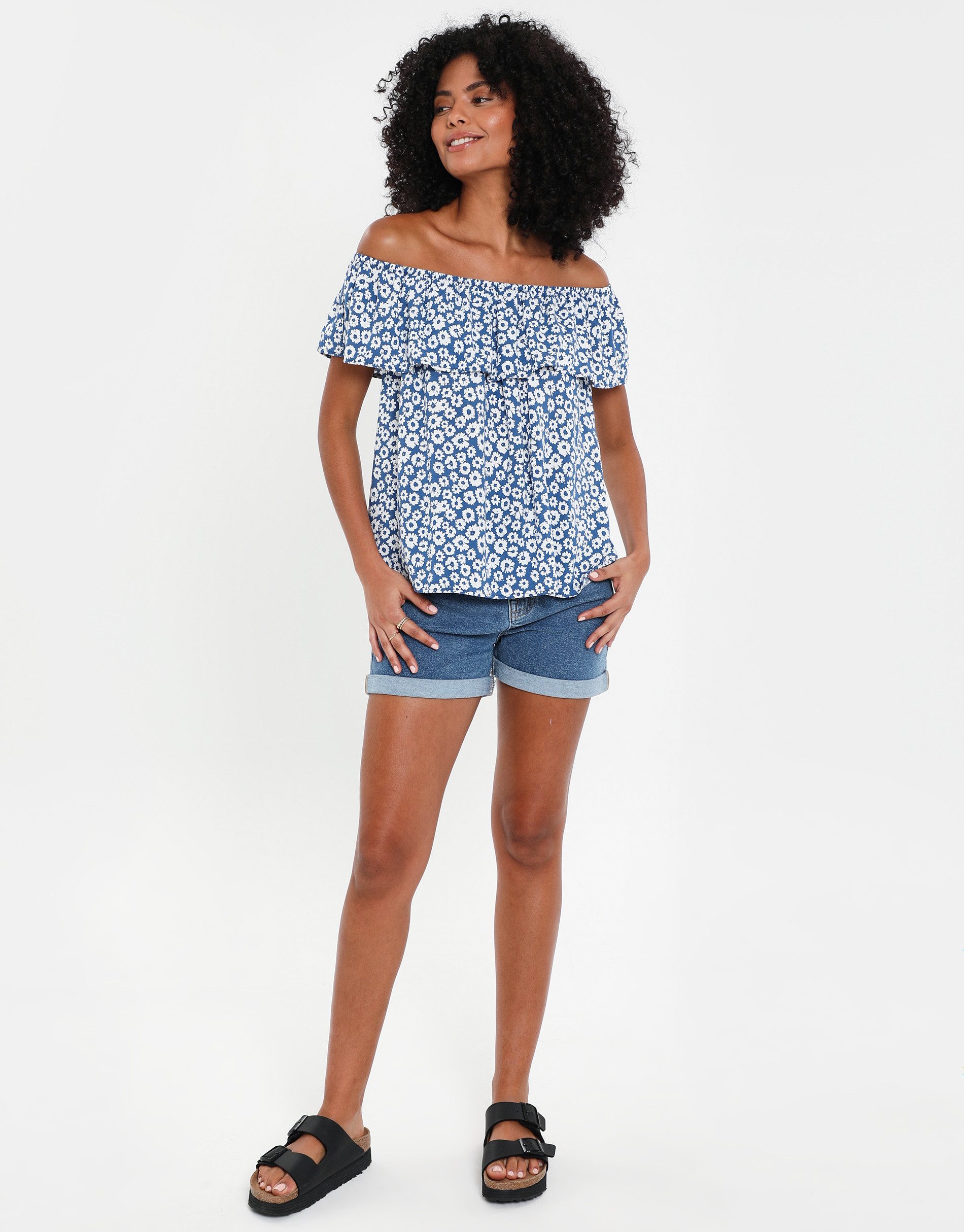 Threadbare Blusentop THB Coronation Bardot Top günstig online kaufen