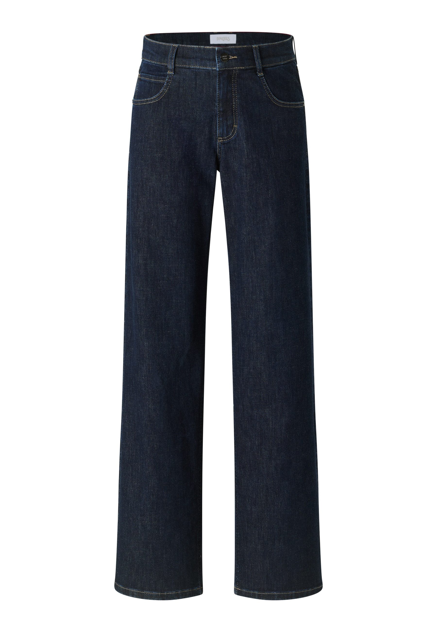 ANGELS 5-Pocket-Jeans Angels Jeans Liz wide leg - dark indigo (1-tlg) günstig online kaufen