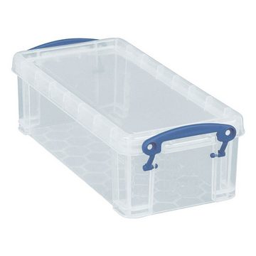 REALLYUSEFULBOX Aufbewahrungsbox, 0,9 Liter, verschließbar und stapelbar