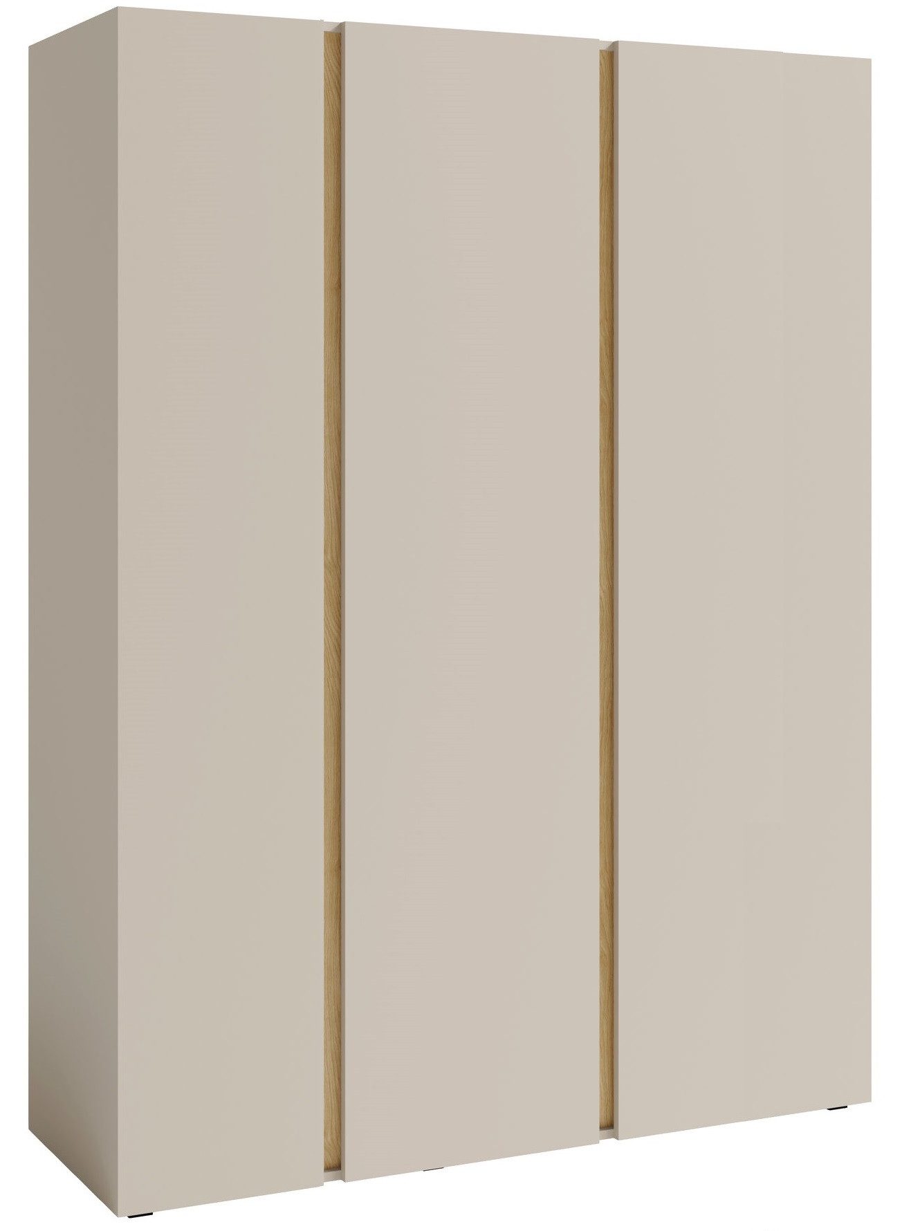Marmex Möbel Kleiderschrank LUCA LC1 Schrank 3 Türiger mit Kleiderstangen
