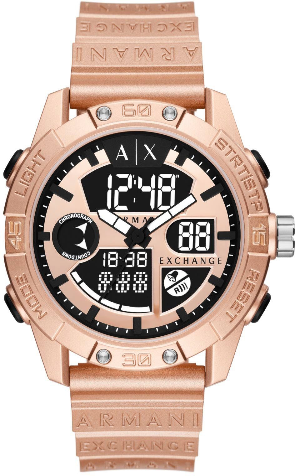 Brandneu ARMANI EXCHANGE AX2967 Digitaluhr