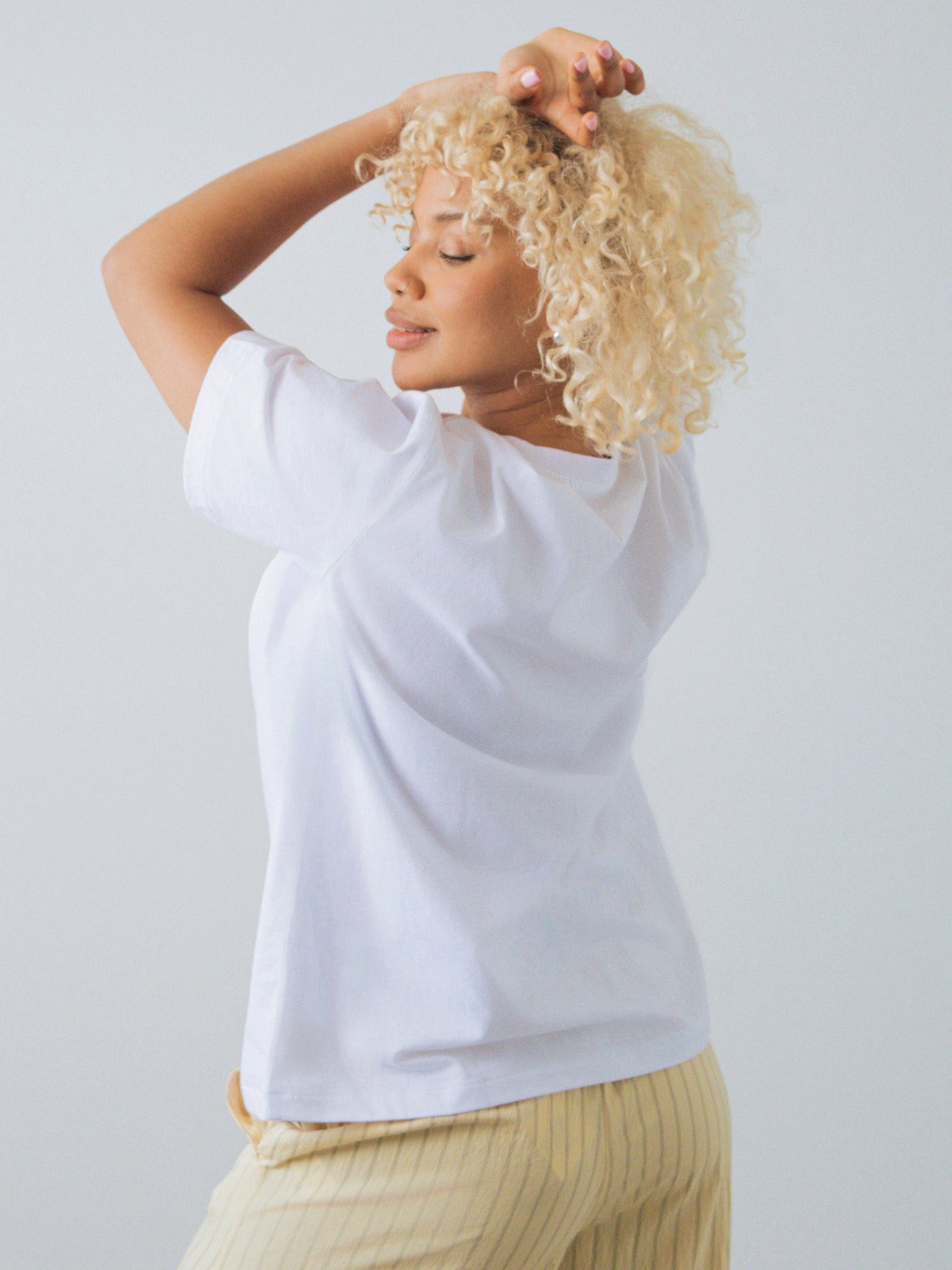 HONEST BASICS T-Shirt Hipster-Shirt aus Bio- und recycelter Baumwolle
