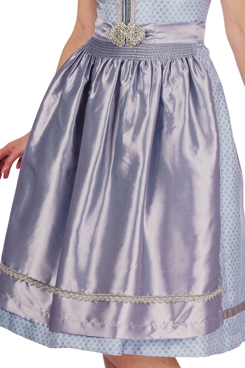 MarJo Dirndl Midi Dirndl 2tlg. - KIMBA - eisblau/silber