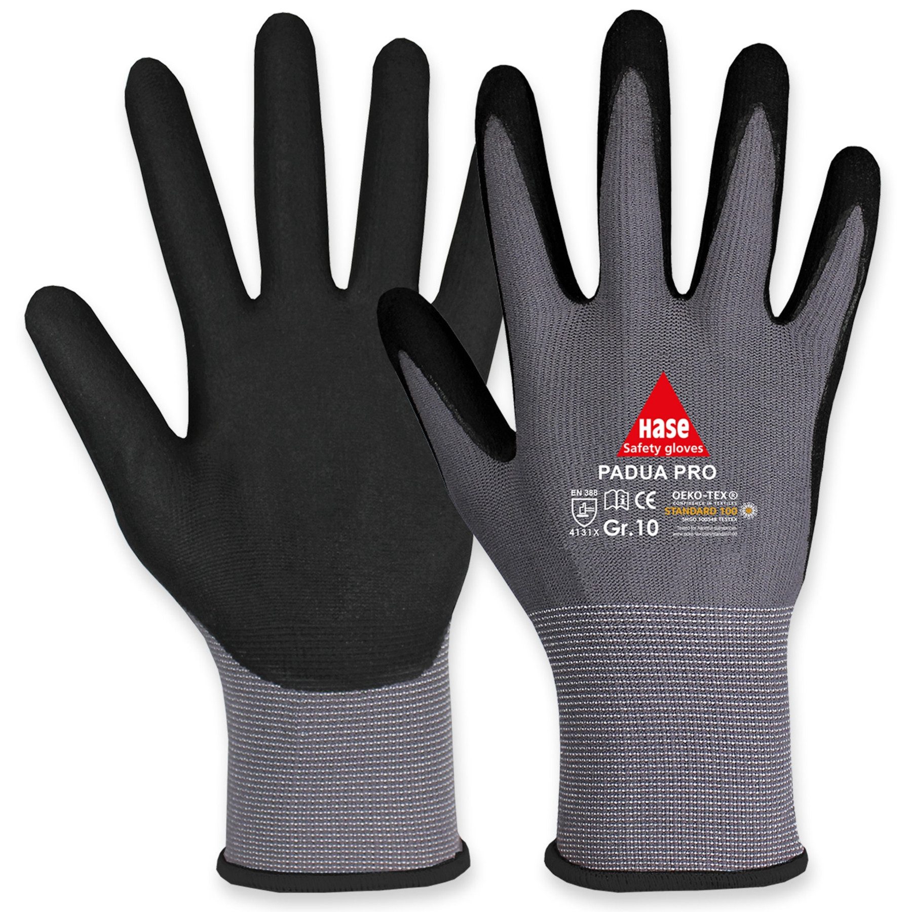 Montage-Handschuhe HASE SAFETY GLOVES Arbeitshandschuhe, Padua Pro, EN388, EN 420