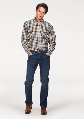 bugatti 5-Pocket-Jeans Regular-fit, 2farbige Kontrastnähte