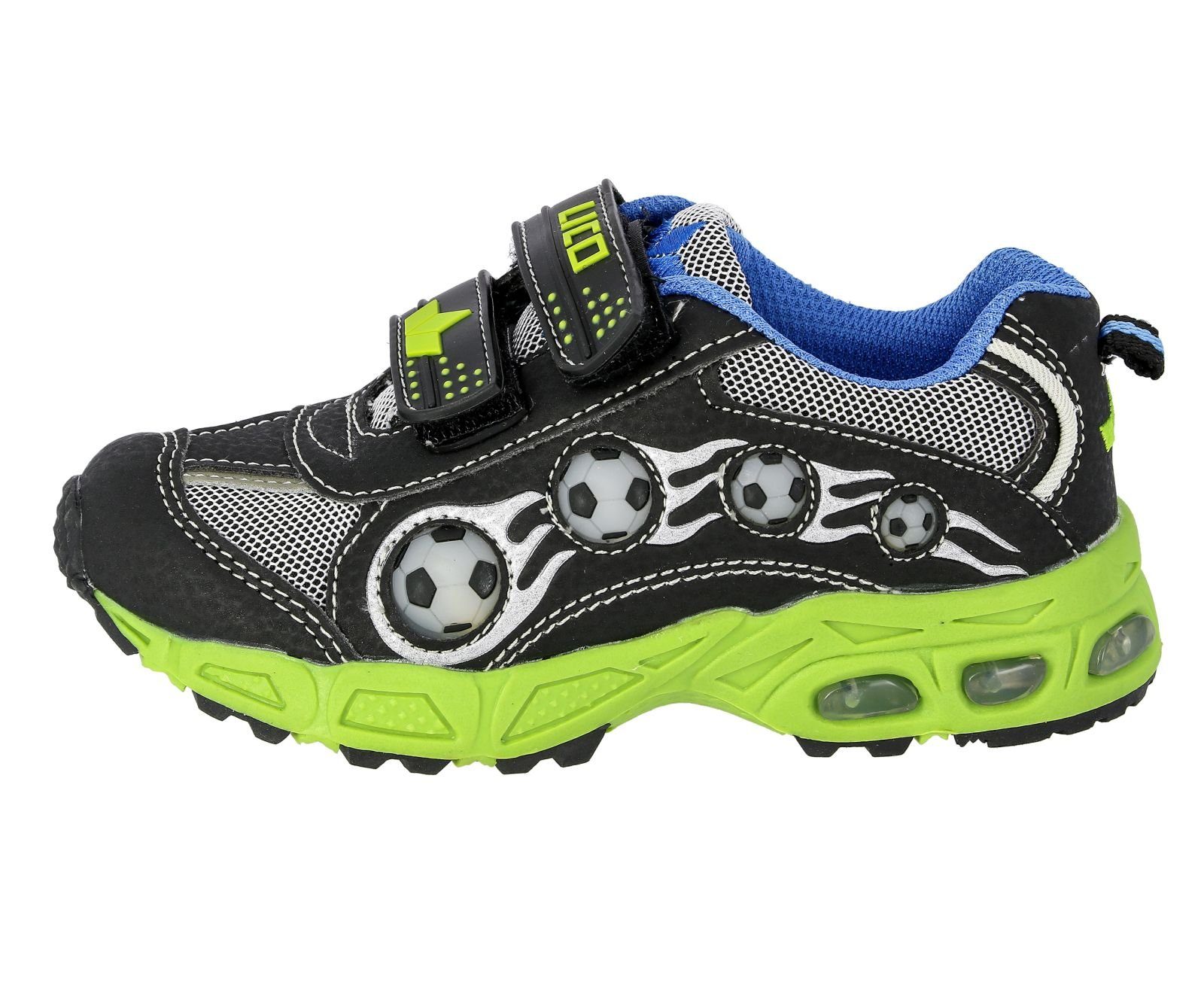 Lico Blinkschuhe Adrian V Blinky Klettschuh