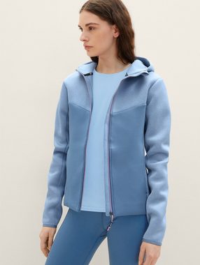 TOM TAILOR Funktionsjacke Sweatjacke mit Kapuze