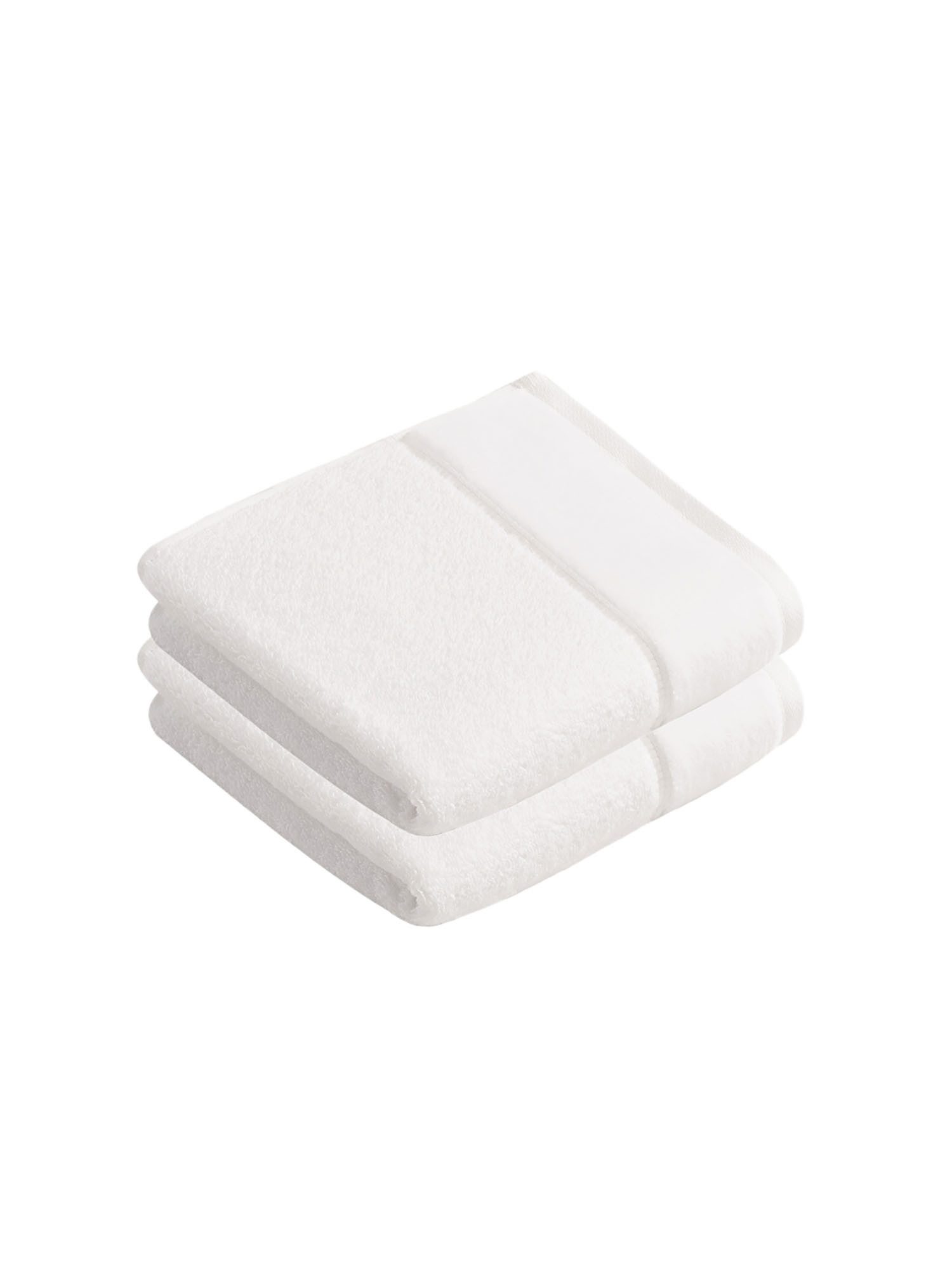 Vossen Handtücher Handtücher Collection Pure, Frottier (Packung, 2-St), Vegan