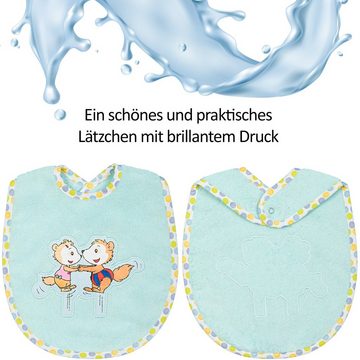 Smithy Lätzchen Babylatz mit Bobo Siebenschläfer, (1-St), made in Europe