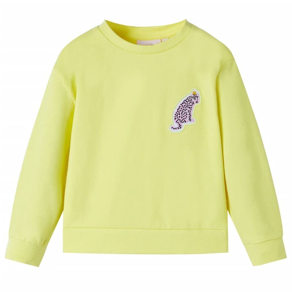 Sweatshirt Kinder-Sweatshirt Gelb 104