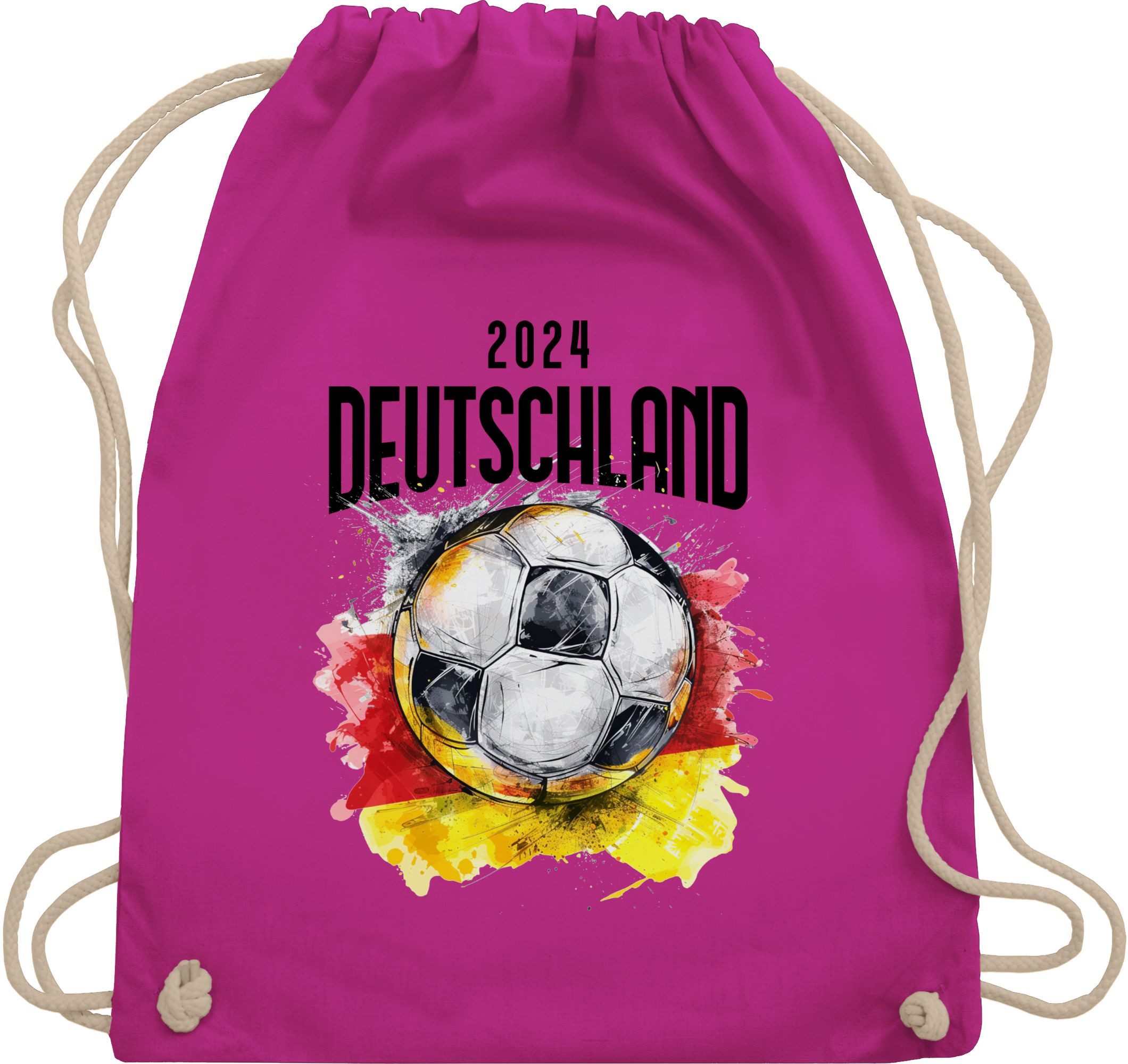 Shirtracer Turnbeutel Deutschland 2024 Germany, 2024 Fussball EM Fanartikel