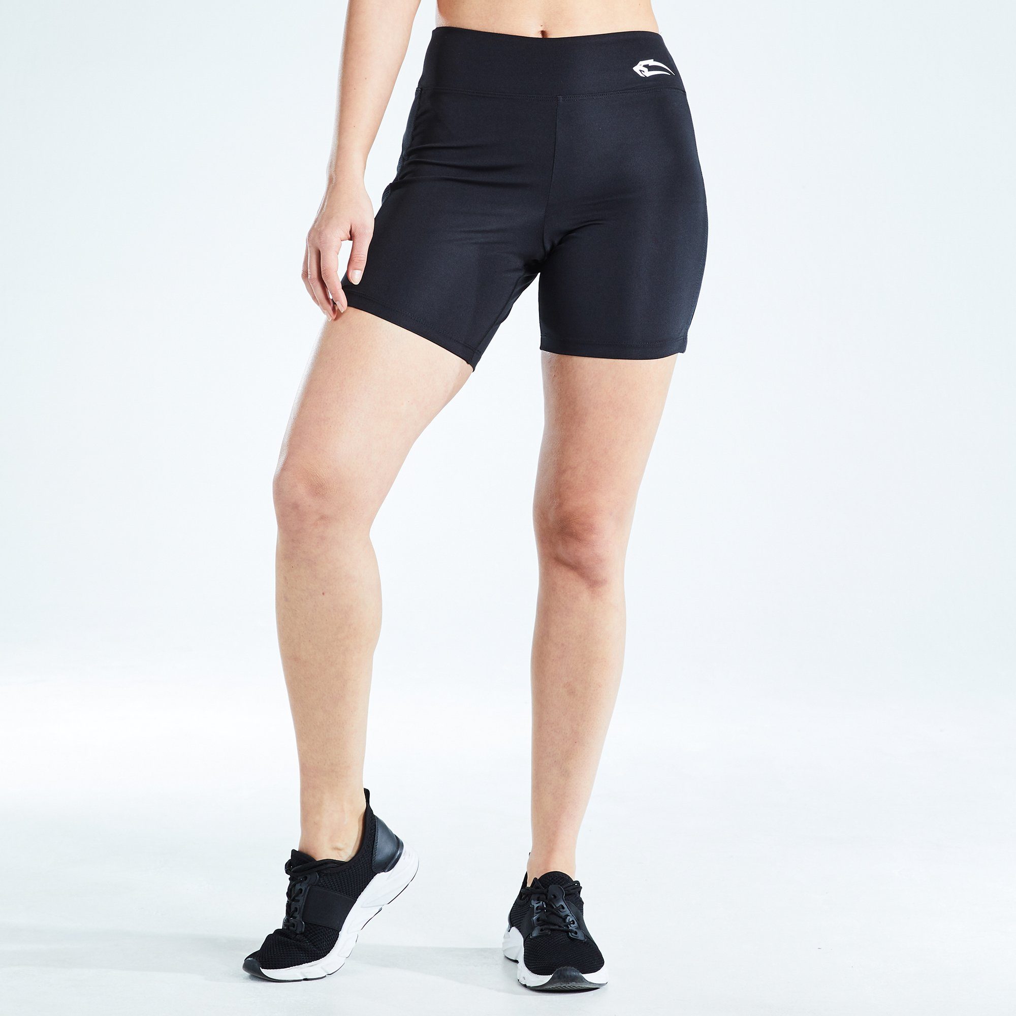 Smilodox Shorts »Springy«, Details: Rutschfester Bund, seitlicher  Mesheinsatz, blickdicht, Shaping-Effekt, enganliegender rutschfester  Schnitt & Logo am der Taille online kaufen | OTTO