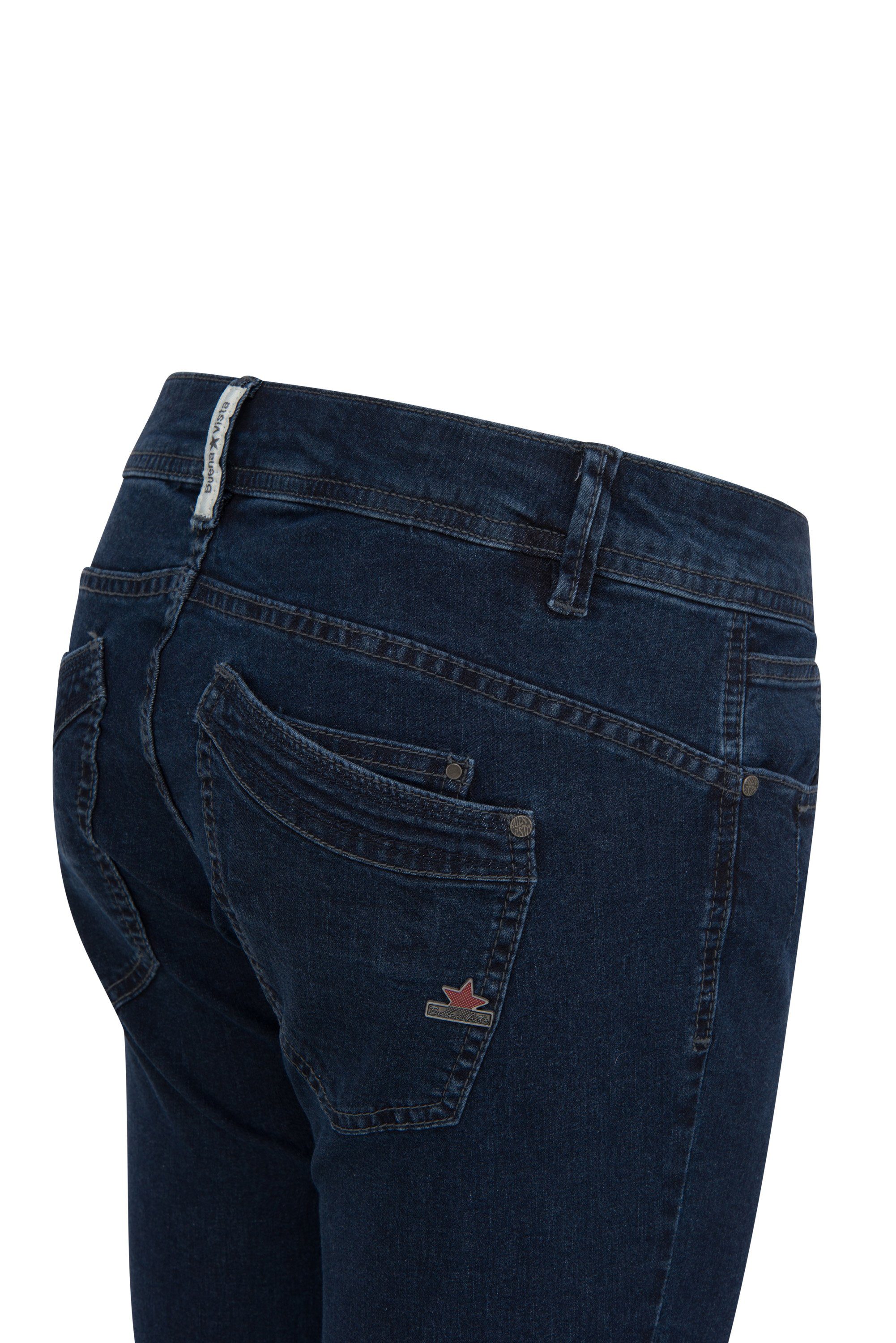 Damen Jeans Buena Vista Stretch-Jeans BUENA VISTA MALIBU CAPRI raw blue 2104 J5232 212.1