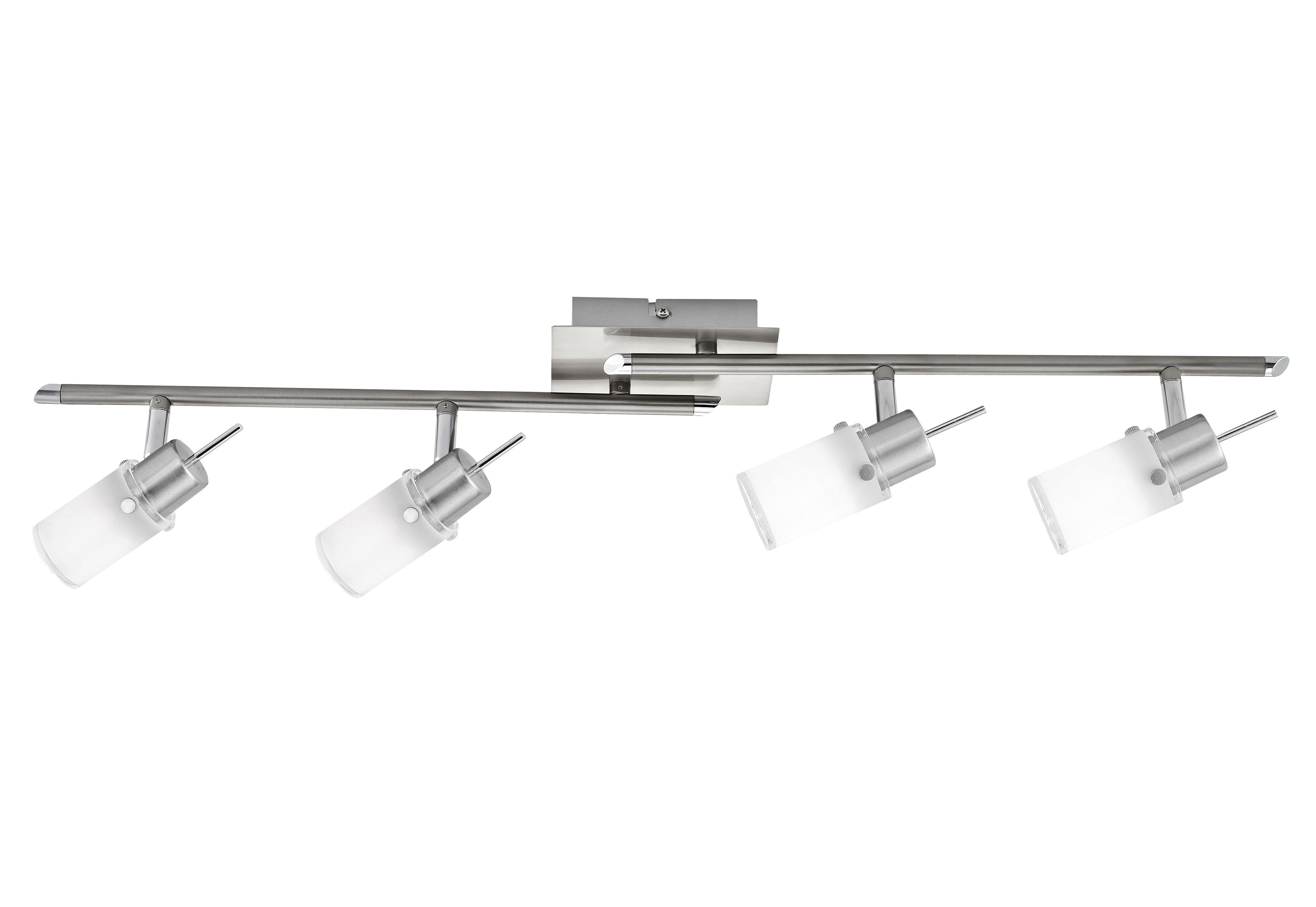 JUST LIGHT Deckenleuchte MAX LED, Leuchtmittel wechselbar, Warmweiß, wechselbares LED Leuchtmittel