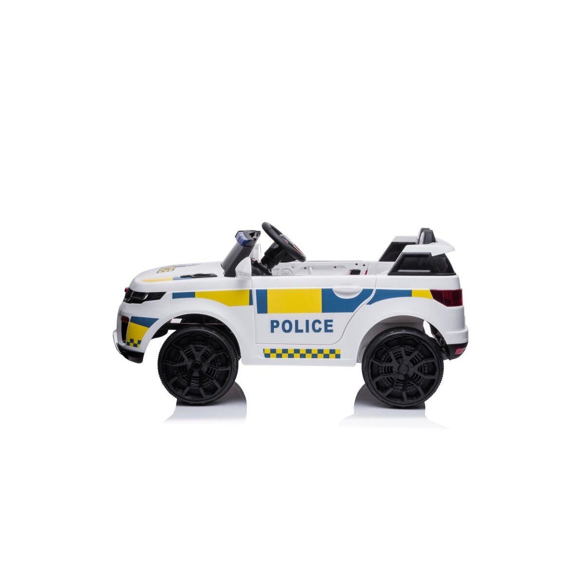 Wisam Elektro-Kinderauto Elektroauto BBH-021 Polizei Weiß