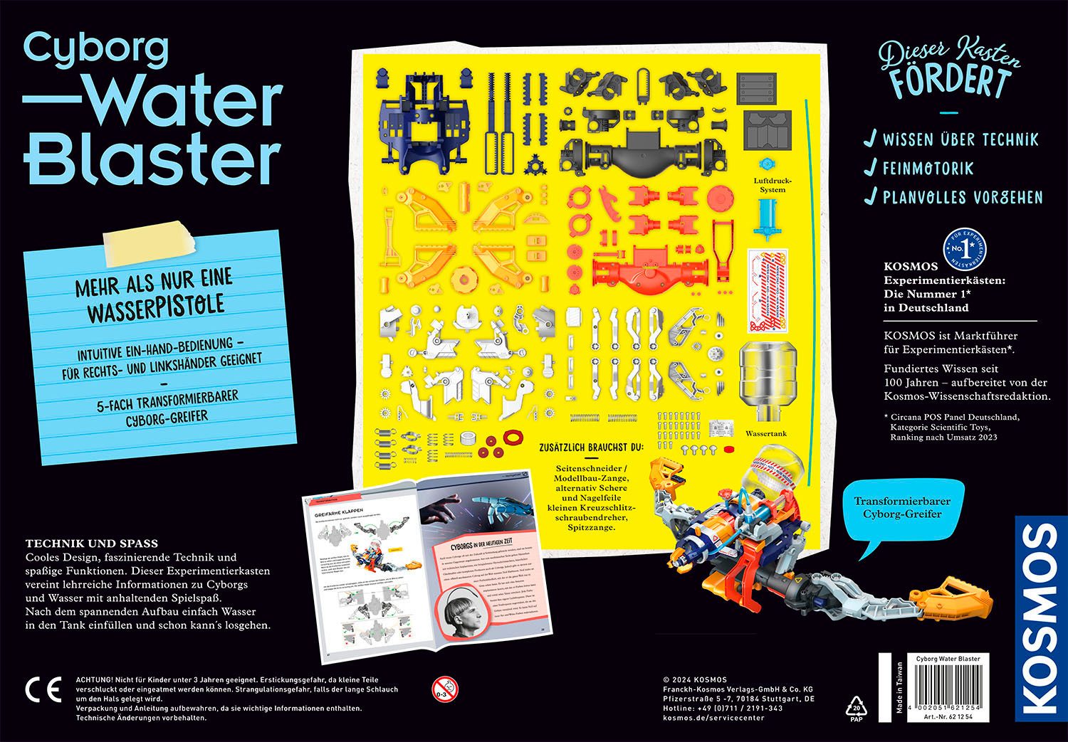 Kosmos Modellbausatz Cyborg Water-Blaster