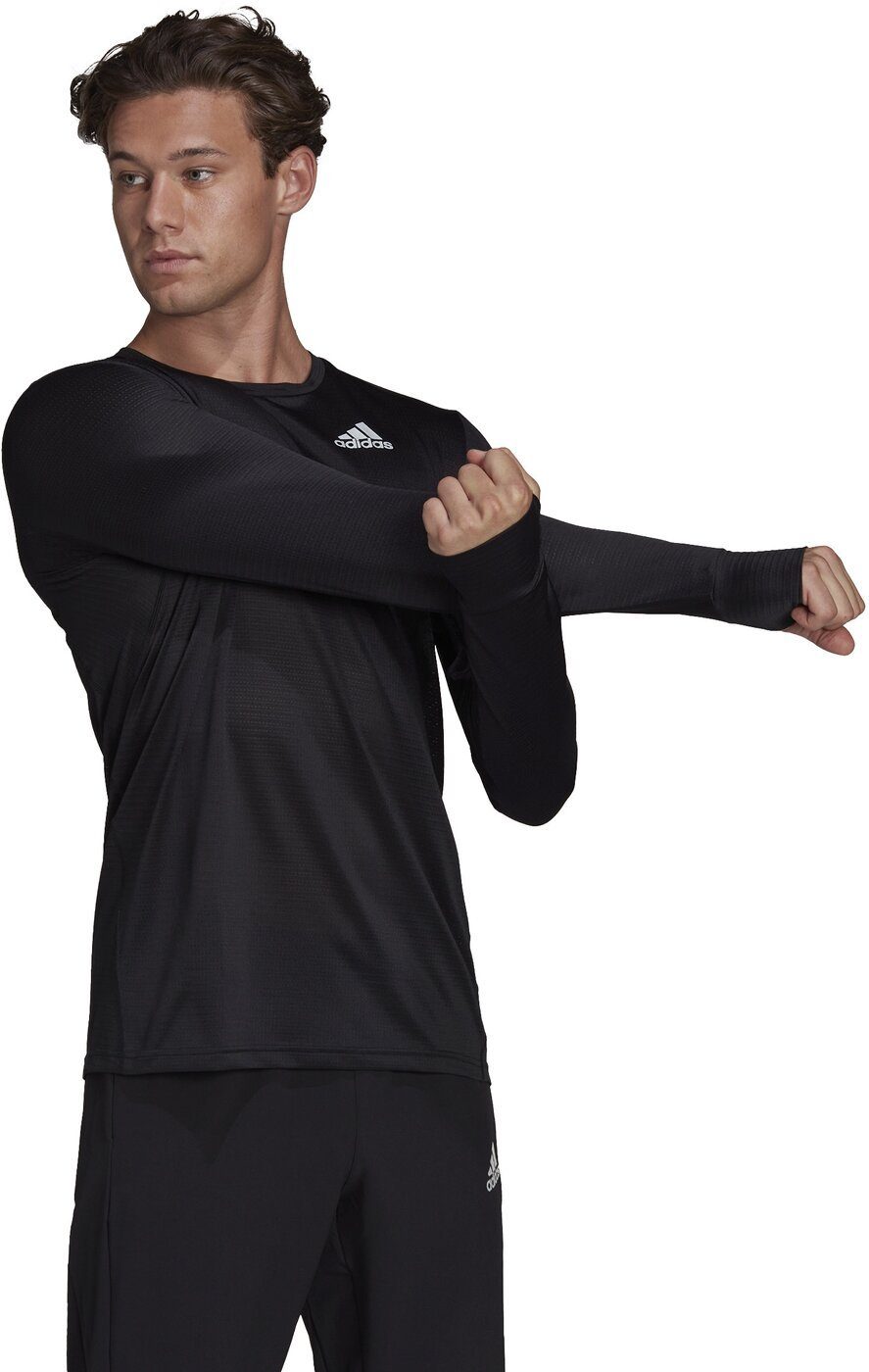 adidas Sportswear Longsleeve OTR LONG SLEEVE 000 BLACK/REFSIL