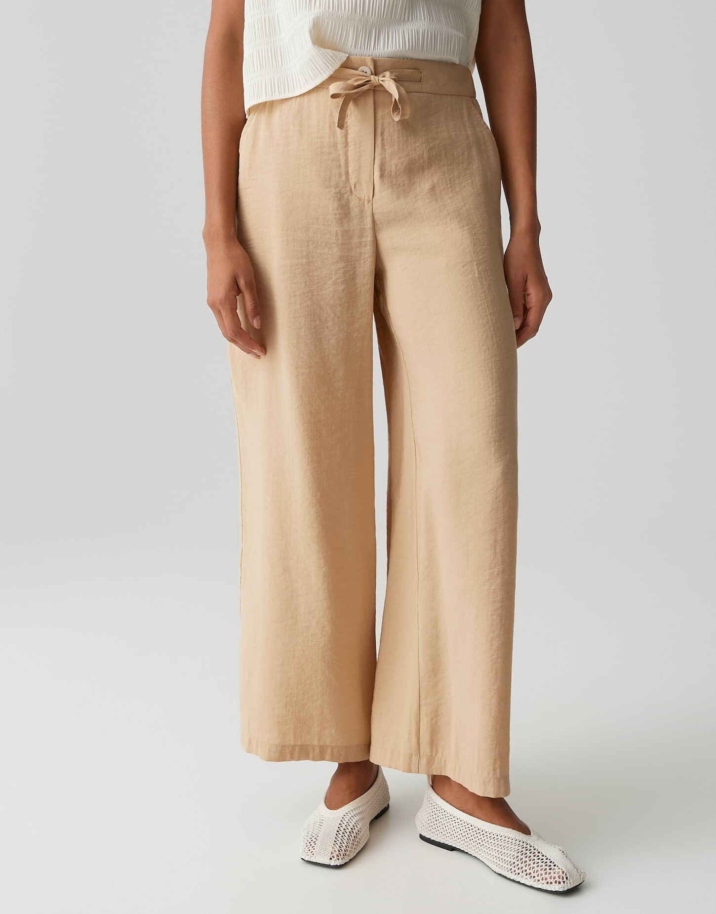 OPUS Stoffhose Maikito move in Crash Optik Mit Eingrifftaschen für praktische Alltagslooks