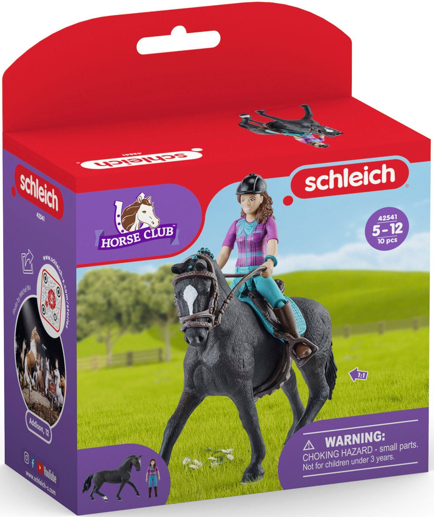 Schleich® Lisa Spielfigur und HORSE CLUB, (42541) Storm