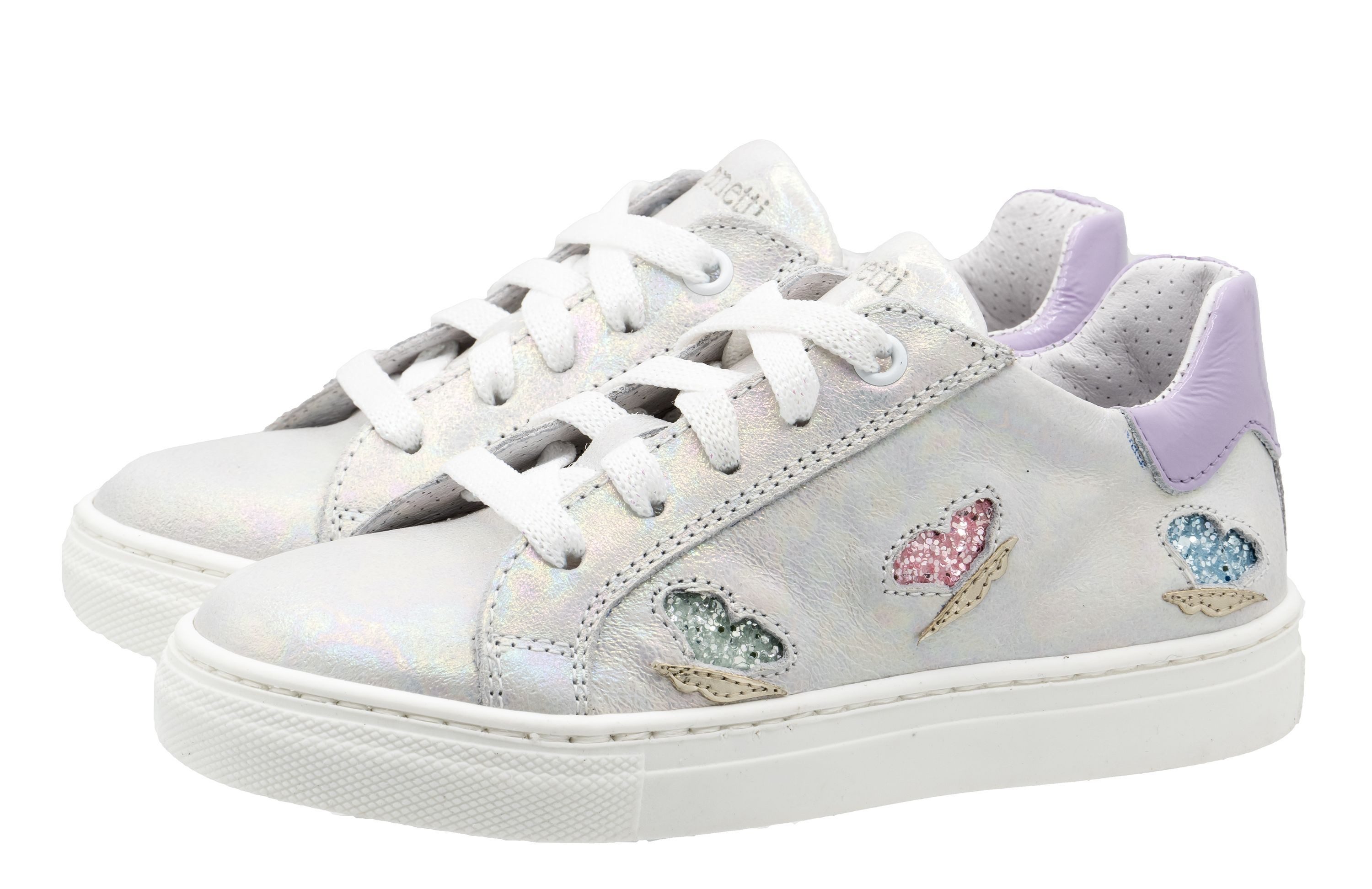 Dianetti Dianetti Sneaker Mädchen Halbschuhe 1639F Leder Sneaker