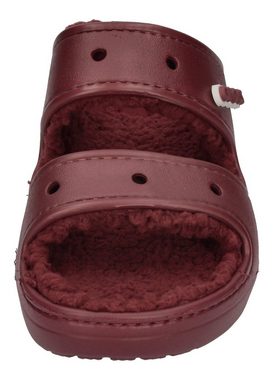 Crocs CLASSIC COZZZY SANDAL Hausschuh garnet