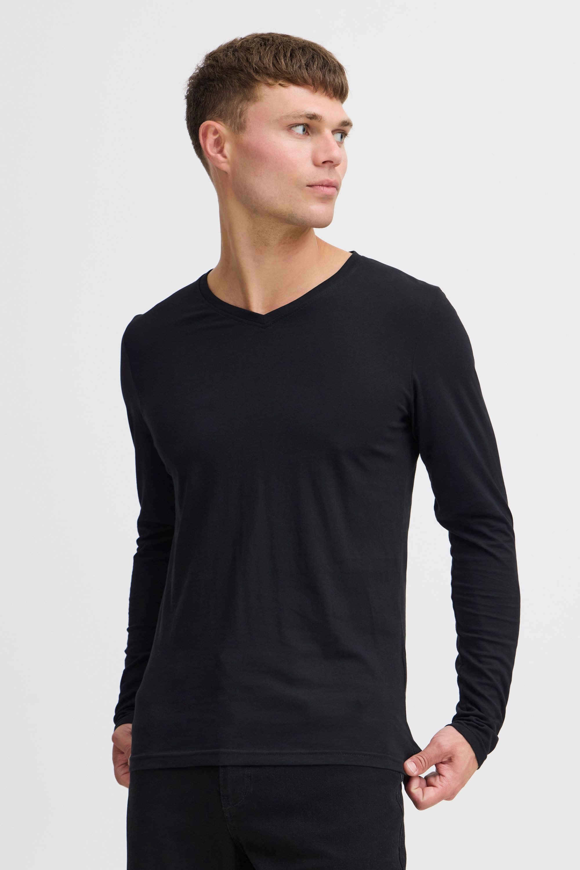 !Solid V-Shirt SDBasil Langarmshirts im 2er-Pack günstig online kaufen