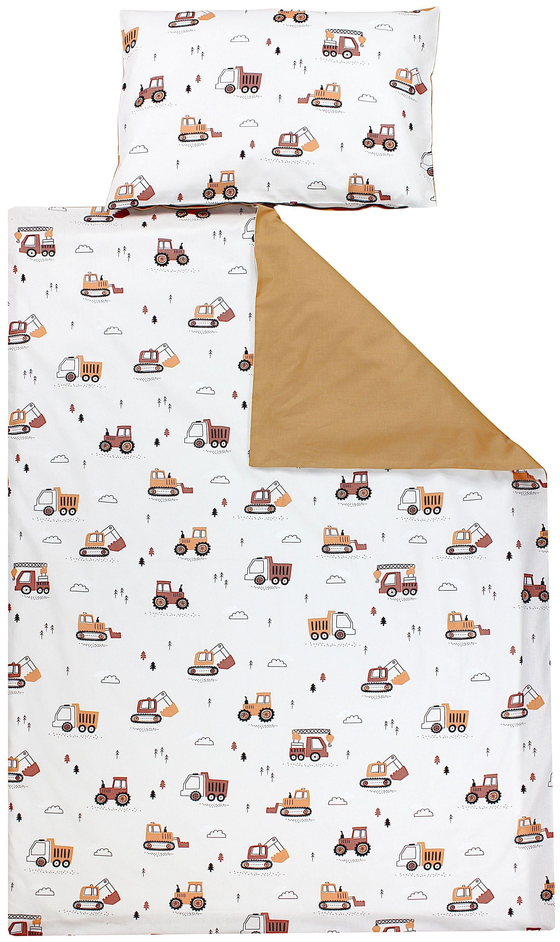 TupTam Kinderbettwäsche TupTam Kinder Bettwäsche Gemustert 2-Teilig Wendebe günstig online kaufen