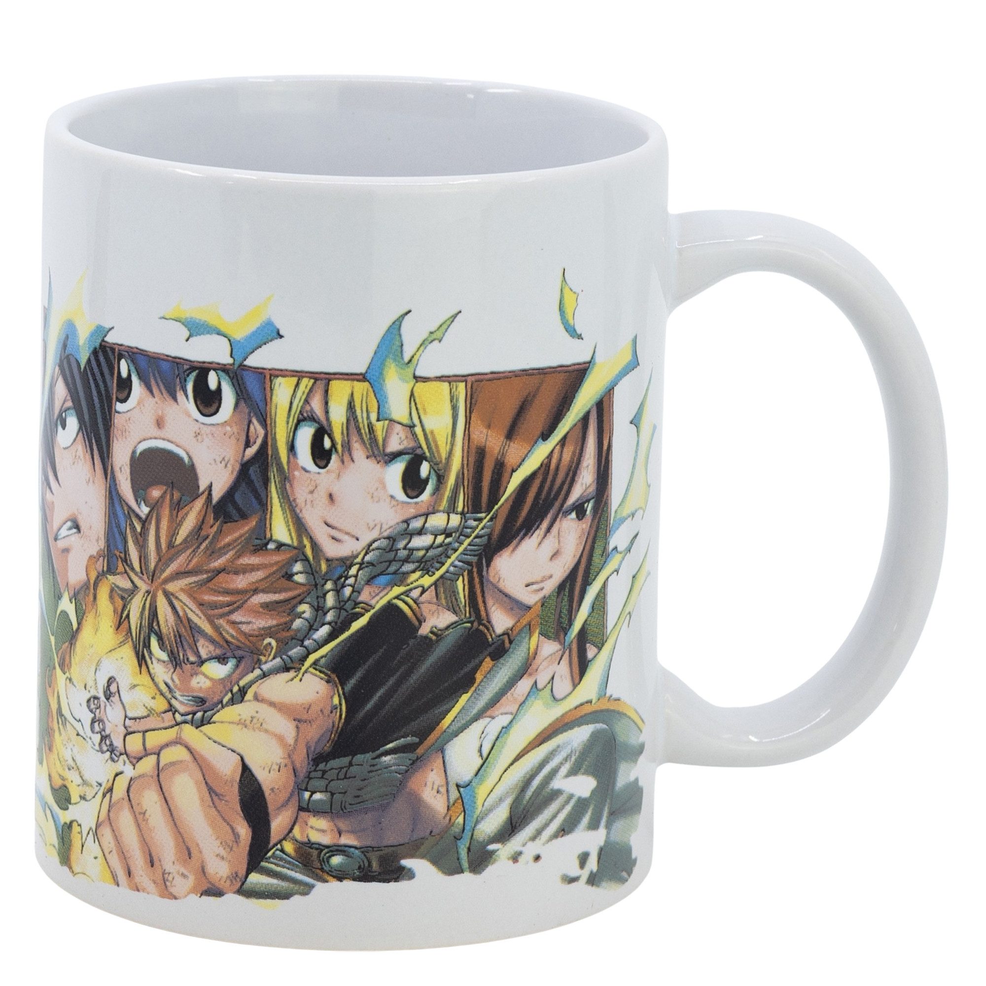 Fairy Tail Tasse Anime Fairy Tail Teetasse Kaffeetasse Geschenkidee 325 ml, keramik